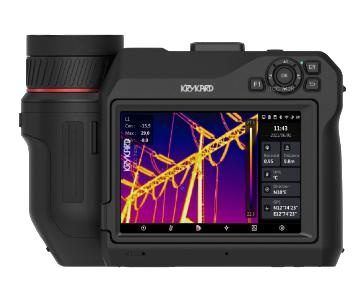 TCC 7460 / TCC 742K - KRYKARD Thermal Imager with 480 × 360 IR Resolution for Temperature Measurement