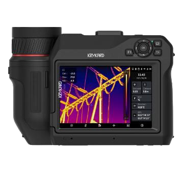 TCC 7660 / TCC 762K - KRYKARD Thermal Imager with 640 × 480 IR Resolution for Temperature Measurement