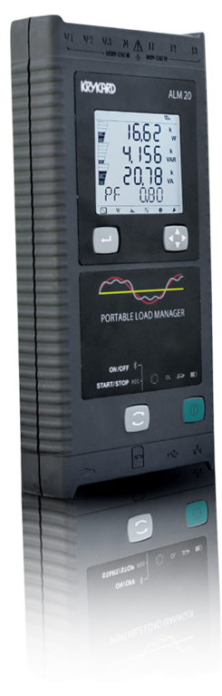 ALM 20 - 3 Channel Power Quality Analyzer - KRYKARD ALM 20 Power Quality Analyzer for Power & Energy