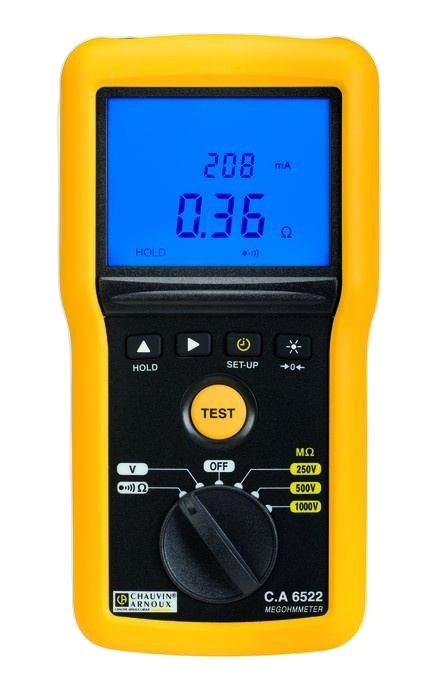 Professional 1kV Insulation Testers - KRYKARD CA 6522/CA 6528 Insulation Tester for 1kV Testing
