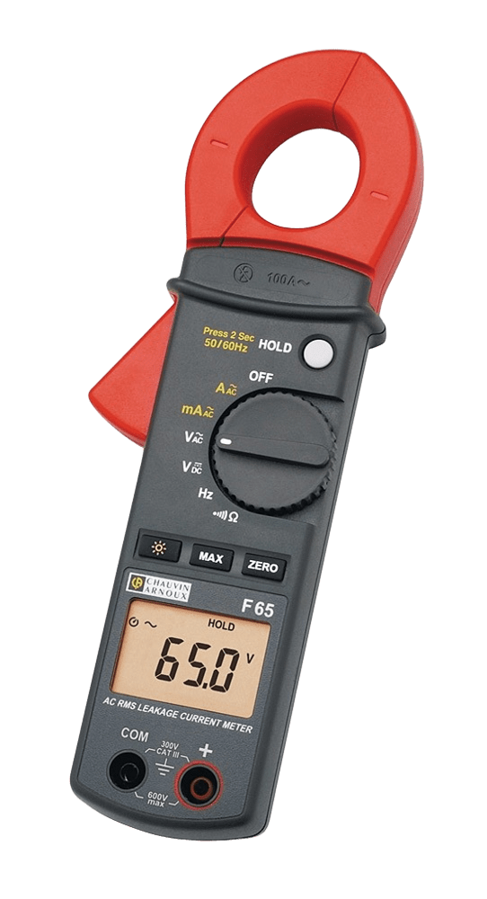 RMS Leakage Current Clamp - KRYKARD F65 Digital Multimeter for Leakage Current